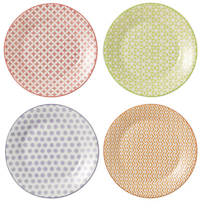 Royal Doulton Pastels Porcelain Plates, Set of 4, Multi Royal Doulton Pastels Porcelain Plates, Set of 4, Multi